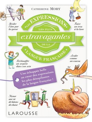 cover image of Les expressions les plus extravagantes de la langue française